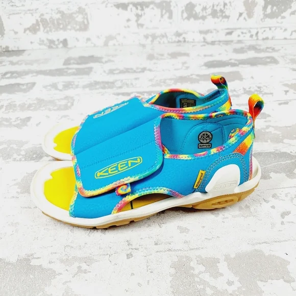 New Keen Kids Knotch River Open Toe Sandals A537 - Picture 1 of 11